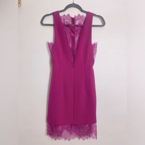 X by NBD Britney Mini Dress in Magenta